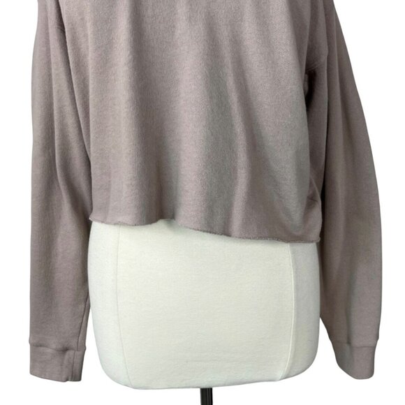 Pink Victorias Secret Sweatshirt Womens Small Pink Cold Shoulder - Picture 4 of 6